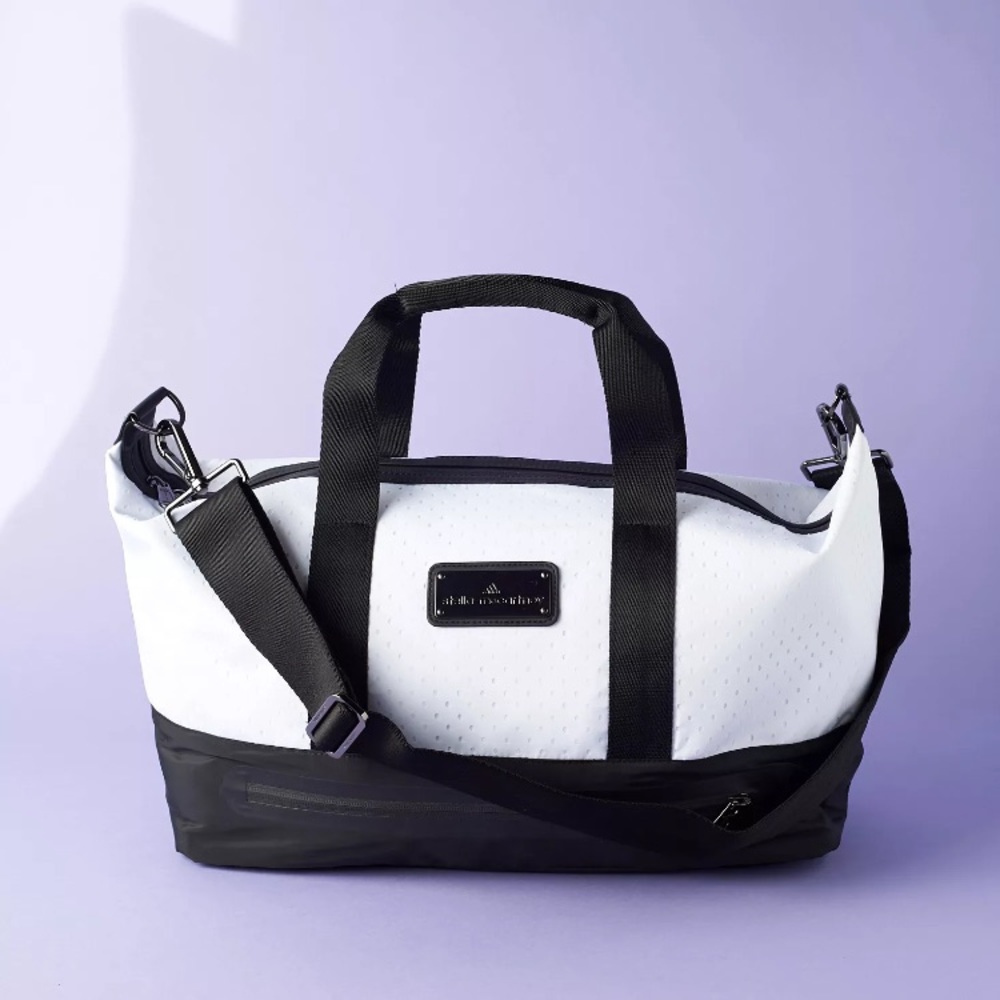 Adidas Black and White Crossbody Bag